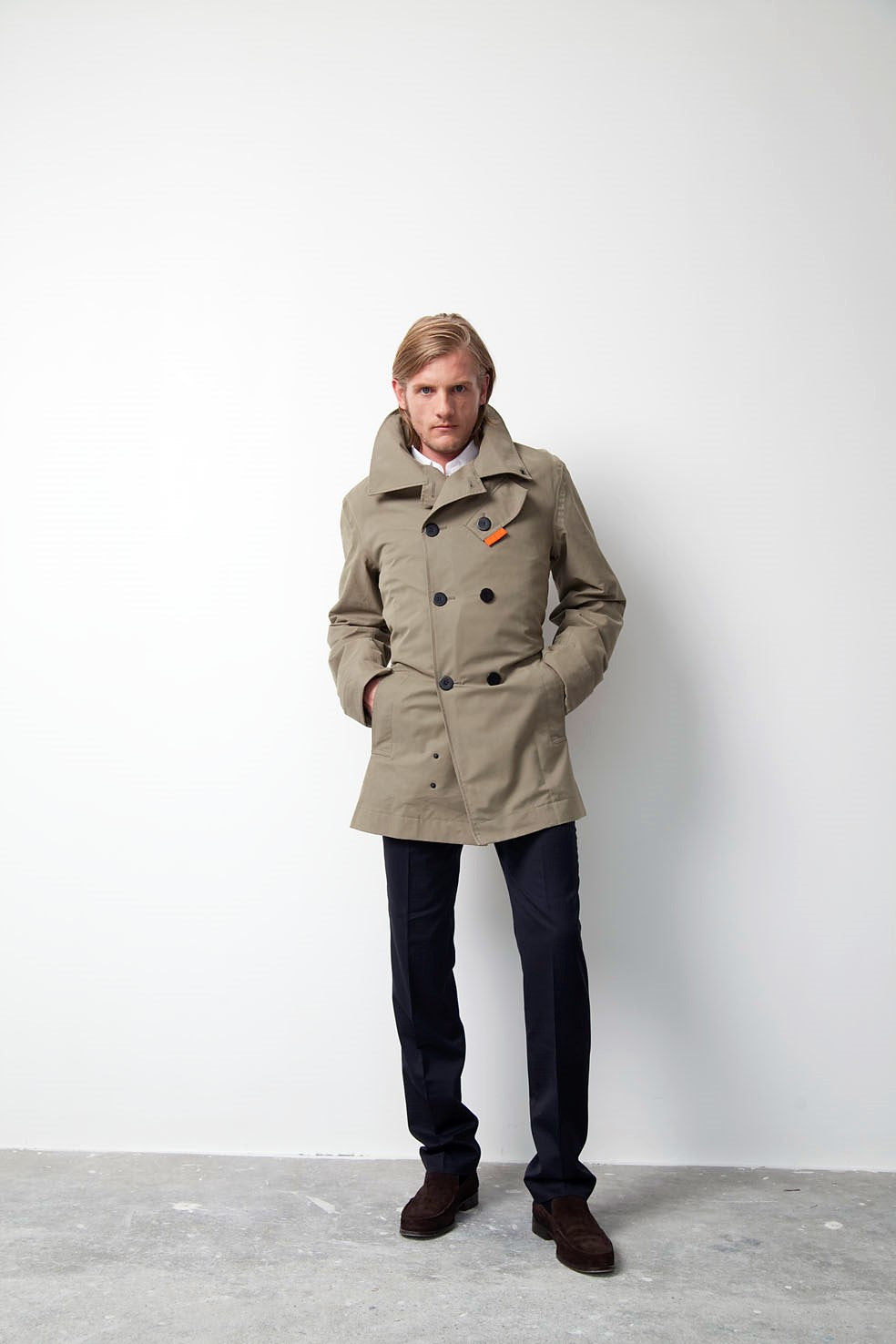 The Mermoz urban waterproof elegant khaki green men&