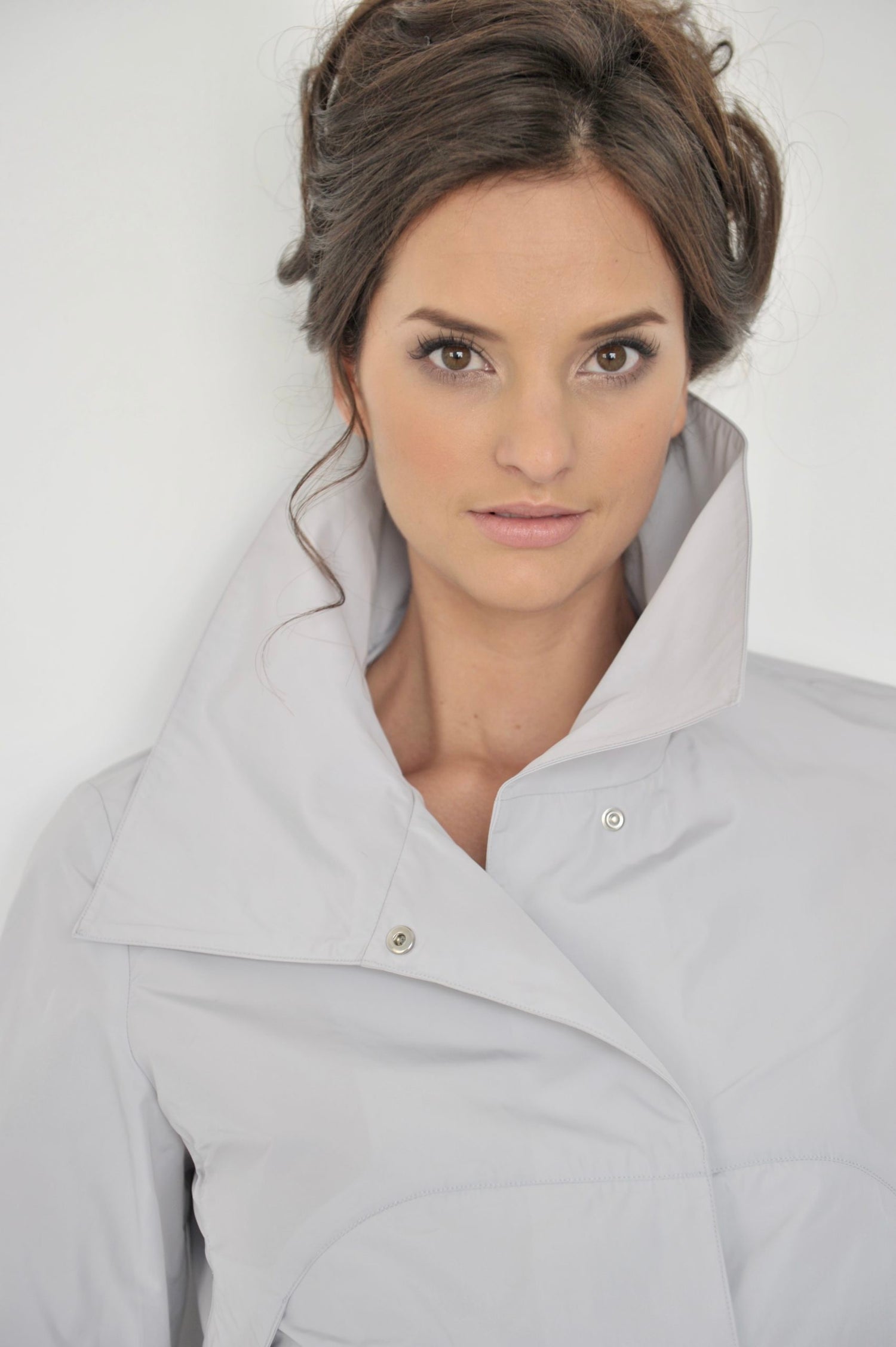 Audrey waterproof icy grey jacket