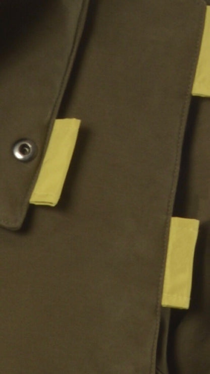 Twiggy khaki / light green waterproof winter coat