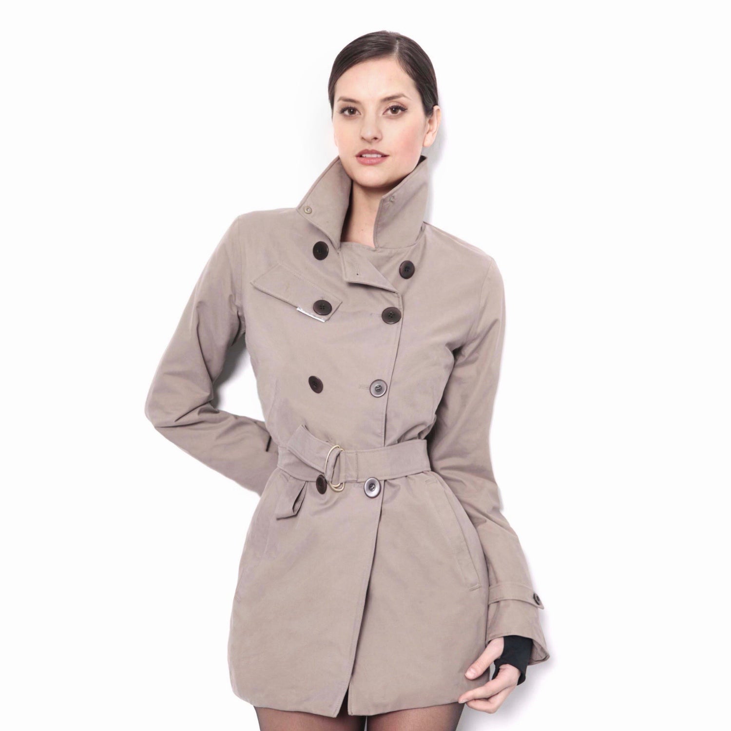 ADRIENNE CINDER TRENCH COAT