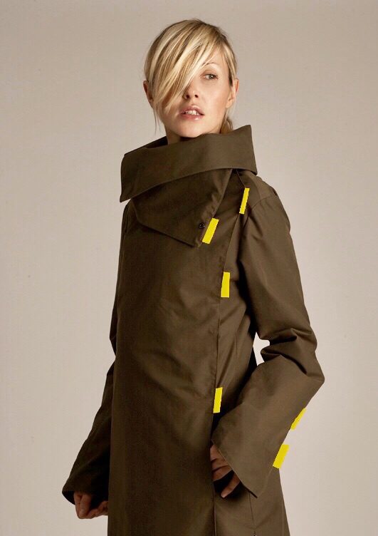 Twiggy khaki / light green waterproof winter coat