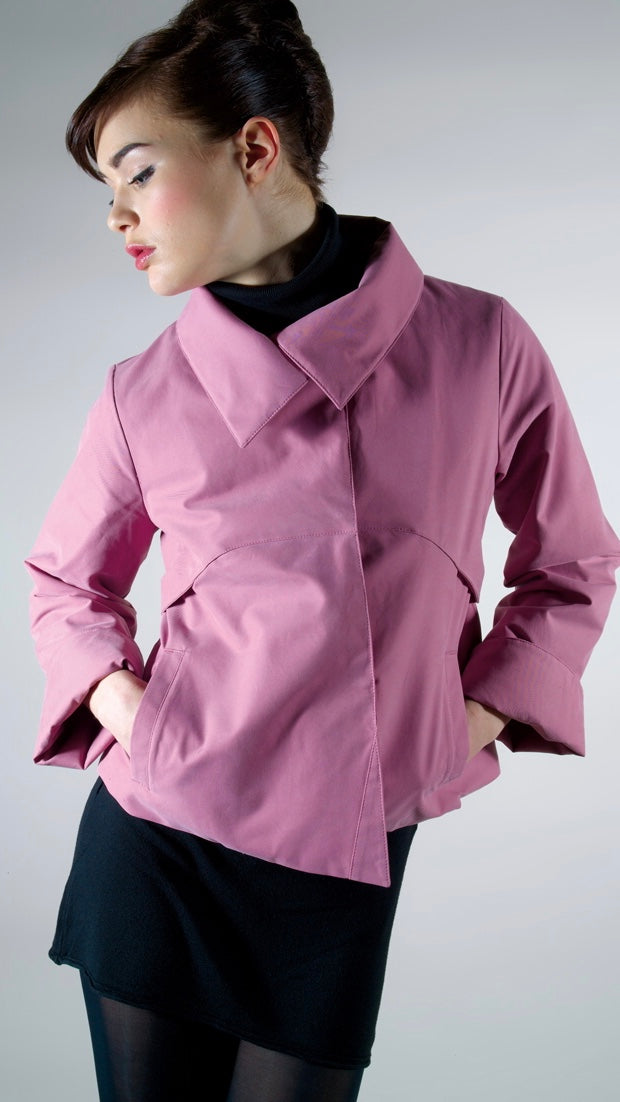 Audrey waterproof nostalgia rose jacket